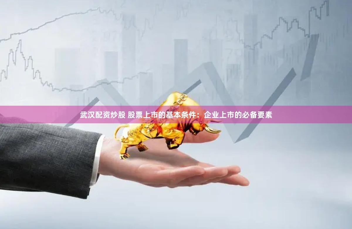 武汉配资炒股 股票上市的基本条件：企业上市的必备要素